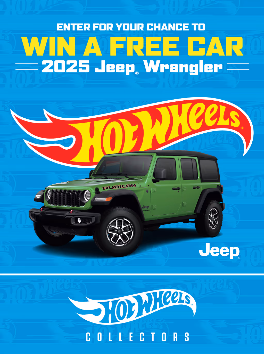 Free 2025 Jeep Wrangler: Ultimate Hot Wheels Sweepstakes