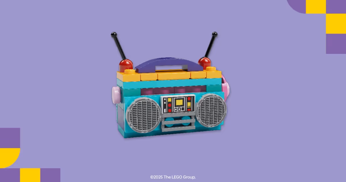 Free LEGO Boombox Build: Score 1 Amazing LEGO Deal!