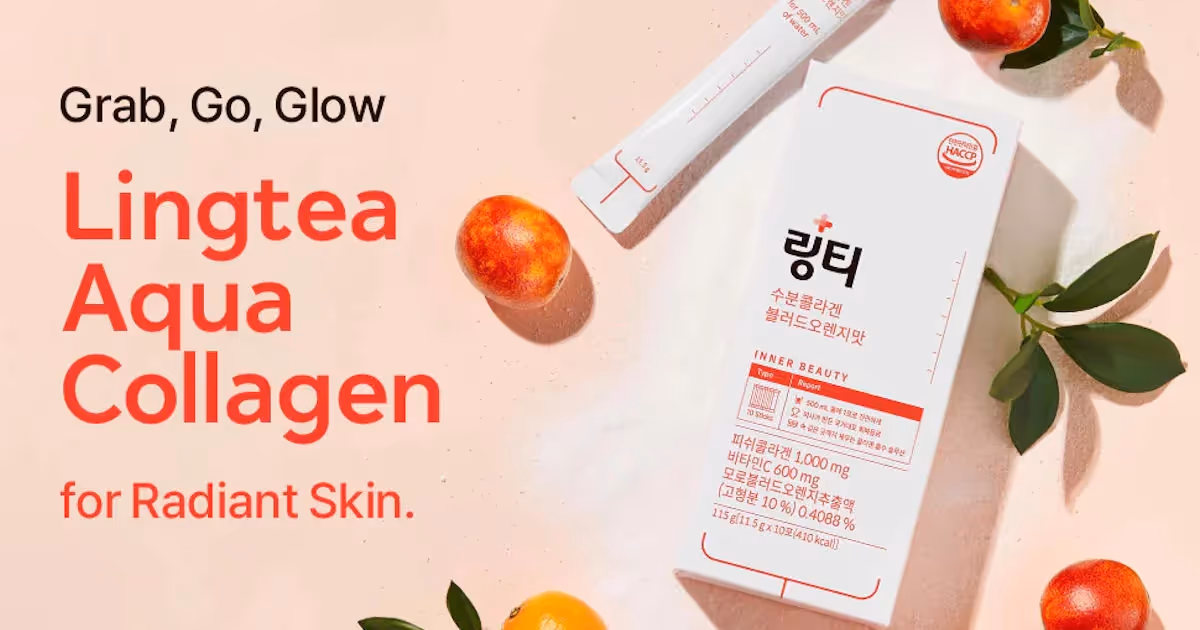 Free Lingtea Collagen Drink Mix: Grab 1 Sample!