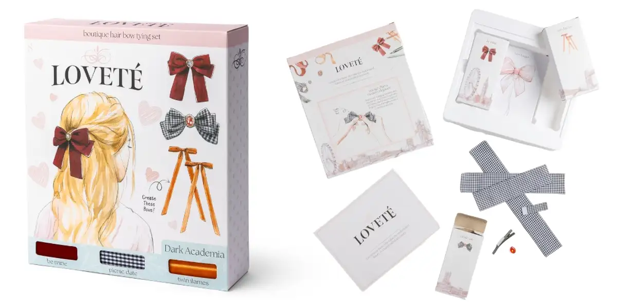 FREE Loveté Hair Bow Tying Sets